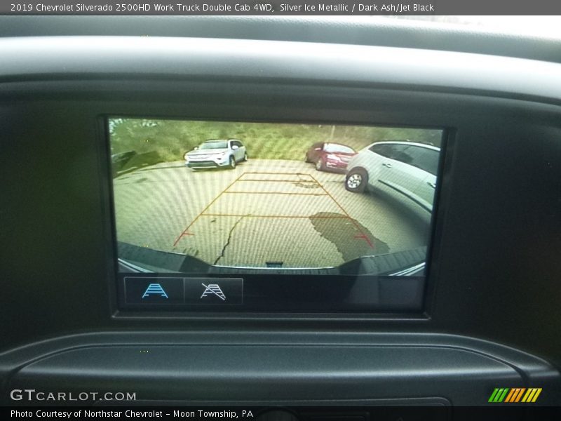 Silver Ice Metallic / Dark Ash/Jet Black 2019 Chevrolet Silverado 2500HD Work Truck Double Cab 4WD