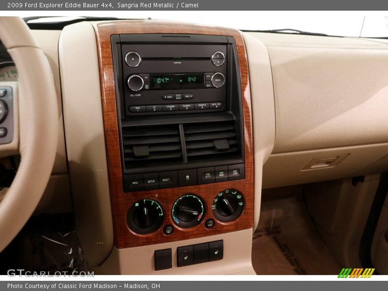 Sangria Red Metallic / Camel 2009 Ford Explorer Eddie Bauer 4x4