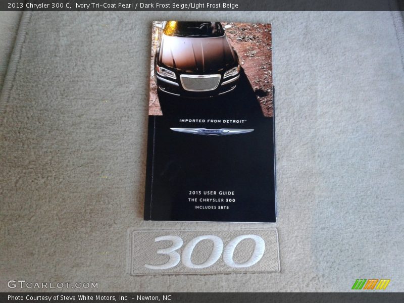 Ivory Tri-Coat Pearl / Dark Frost Beige/Light Frost Beige 2013 Chrysler 300 C