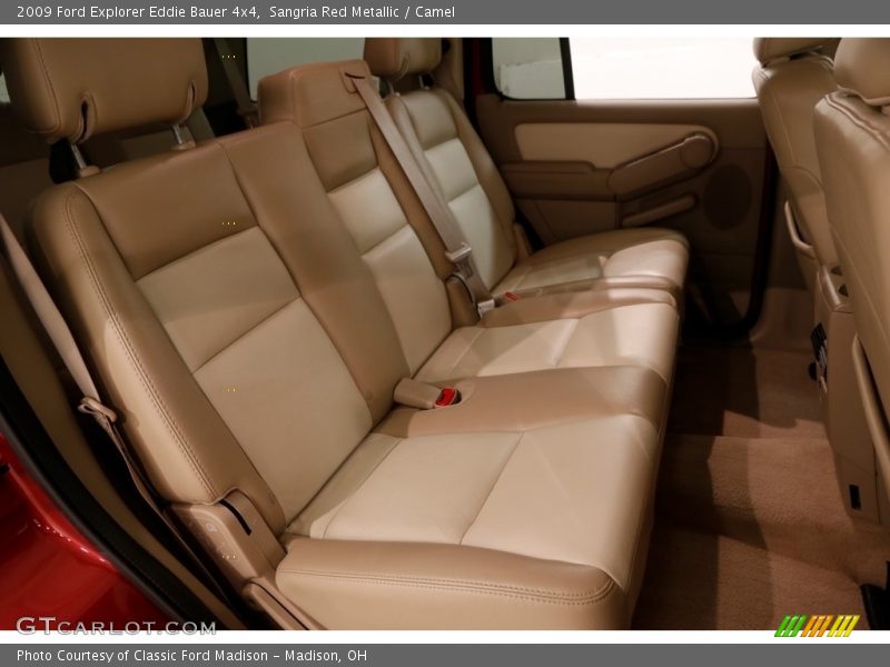 Sangria Red Metallic / Camel 2009 Ford Explorer Eddie Bauer 4x4