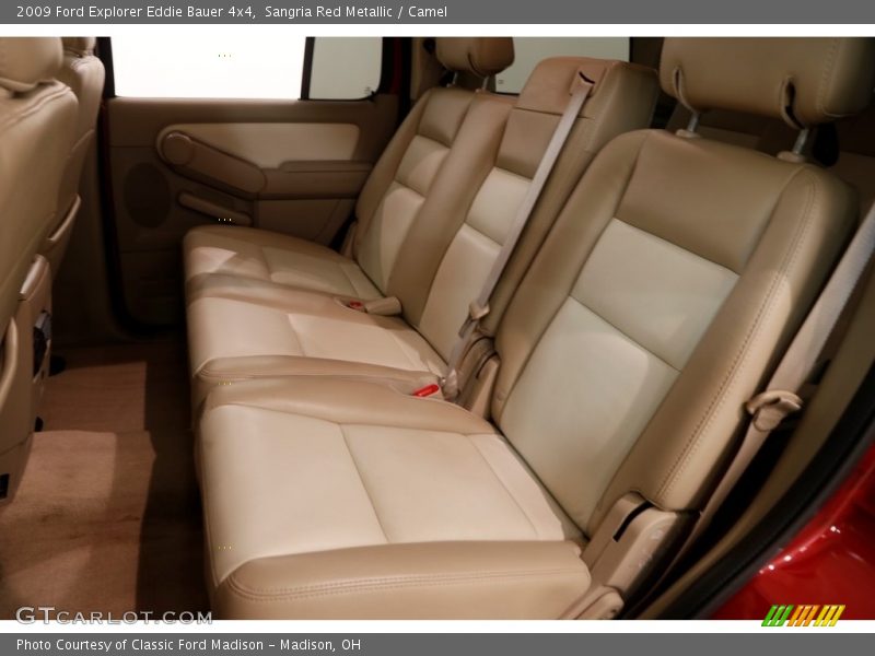 Sangria Red Metallic / Camel 2009 Ford Explorer Eddie Bauer 4x4