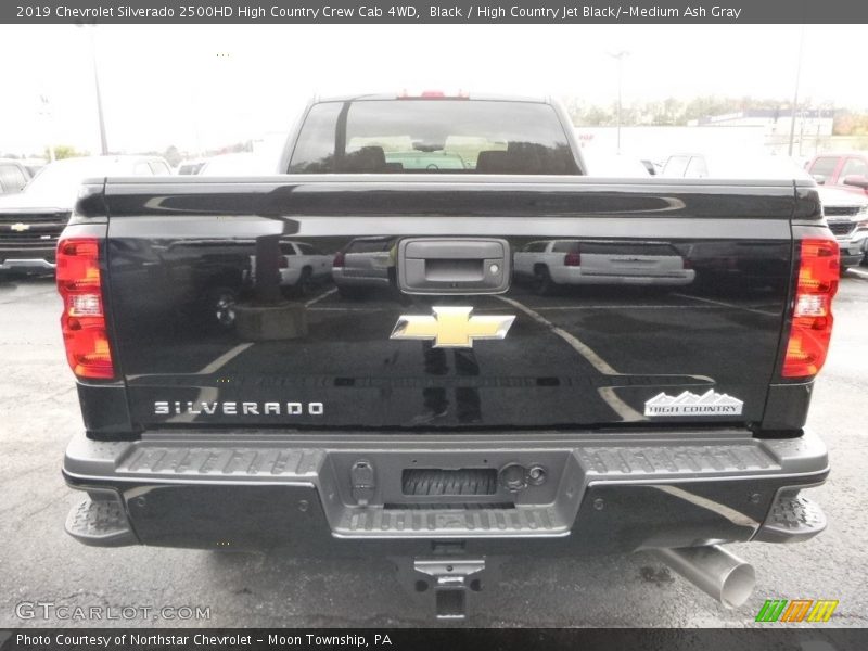 Black / High Country Jet Black/­Medium Ash Gray 2019 Chevrolet Silverado 2500HD High Country Crew Cab 4WD