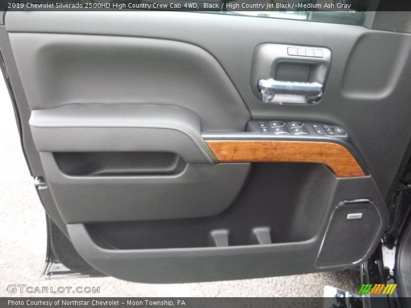Black / High Country Jet Black/­Medium Ash Gray 2019 Chevrolet Silverado 2500HD High Country Crew Cab 4WD