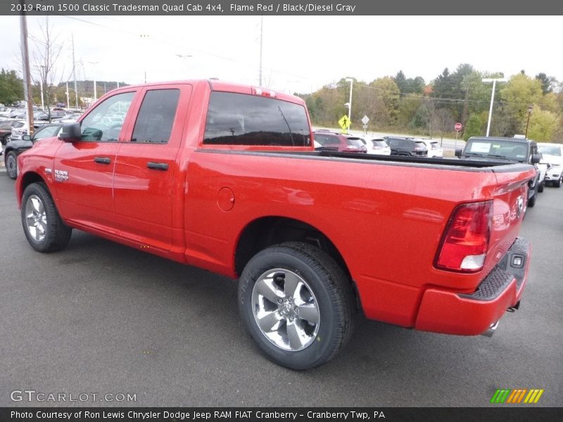 Flame Red / Black/Diesel Gray 2019 Ram 1500 Classic Tradesman Quad Cab 4x4