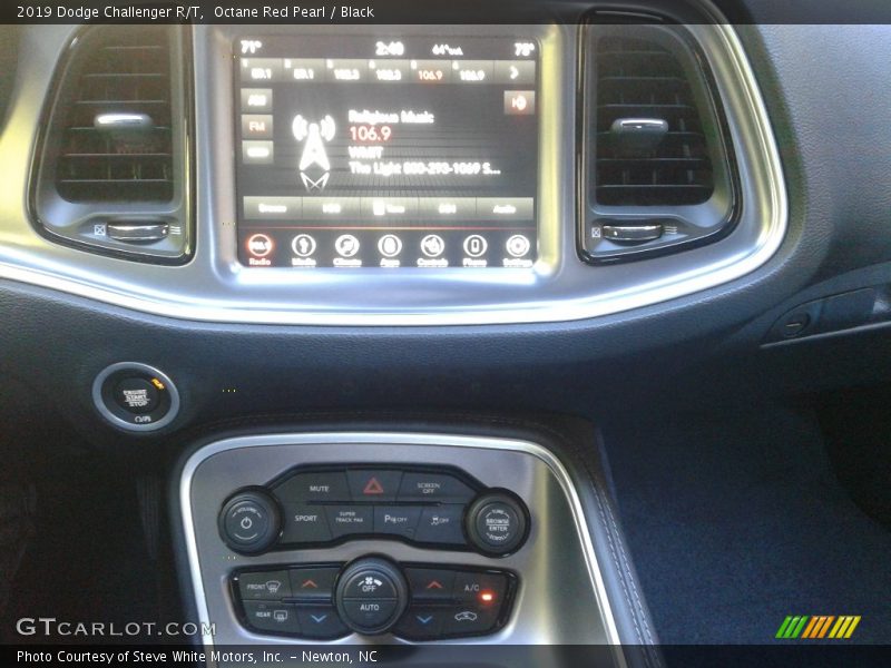 Octane Red Pearl / Black 2019 Dodge Challenger R/T