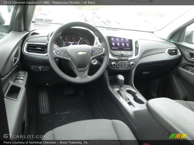 Pepperdust Metallic / Jet Black 2019 Chevrolet Equinox LT AWD