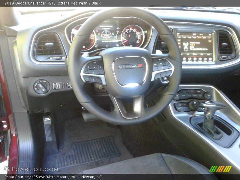 Octane Red Pearl / Black 2019 Dodge Challenger R/T