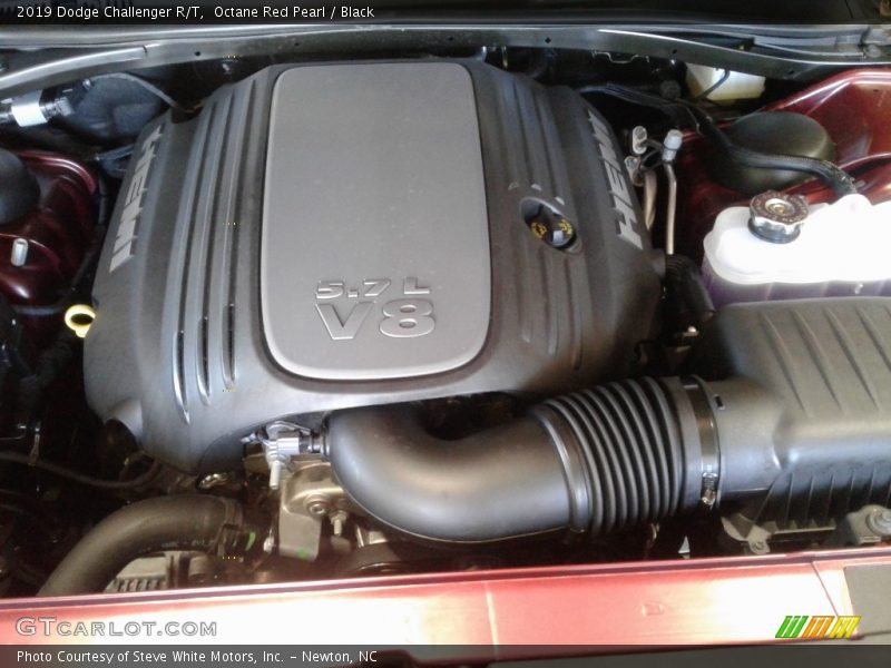 Octane Red Pearl / Black 2019 Dodge Challenger R/T