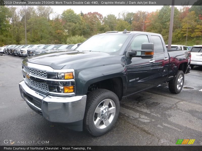 Graphite Metallic / Dark Ash/Jet Black 2019 Chevrolet Silverado 2500HD Work Truck Double Cab 4WD