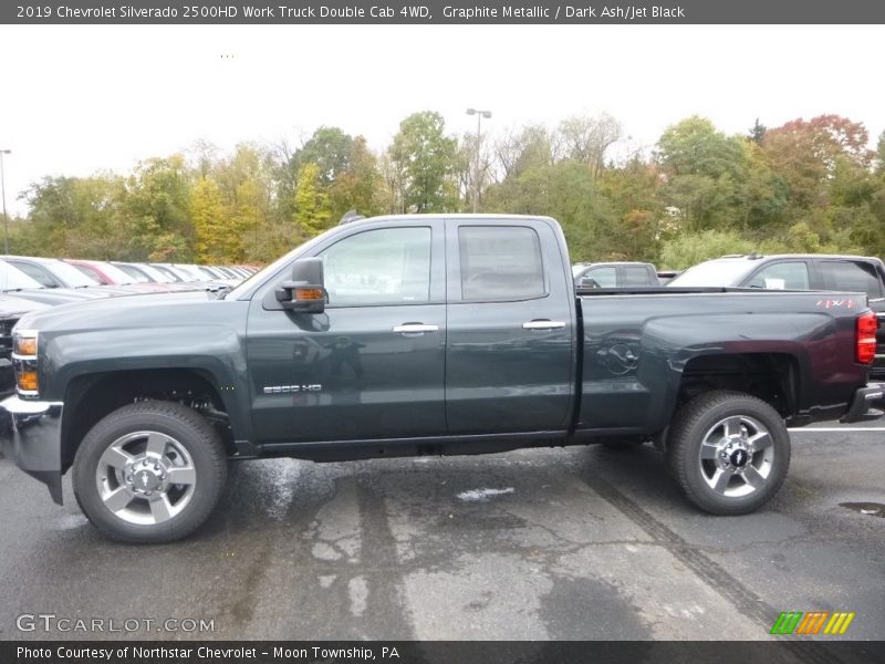 Graphite Metallic / Dark Ash/Jet Black 2019 Chevrolet Silverado 2500HD Work Truck Double Cab 4WD