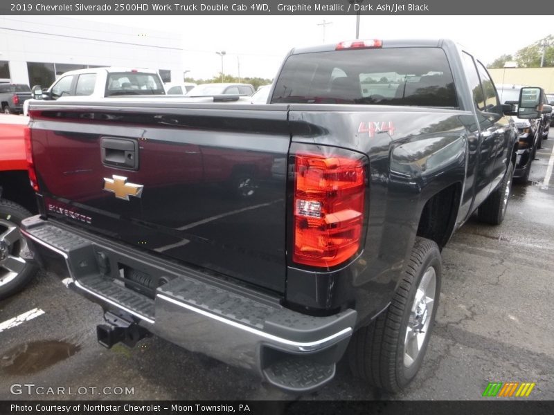 Graphite Metallic / Dark Ash/Jet Black 2019 Chevrolet Silverado 2500HD Work Truck Double Cab 4WD