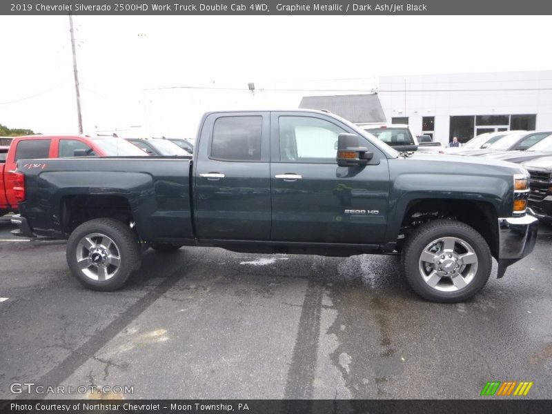 Graphite Metallic / Dark Ash/Jet Black 2019 Chevrolet Silverado 2500HD Work Truck Double Cab 4WD