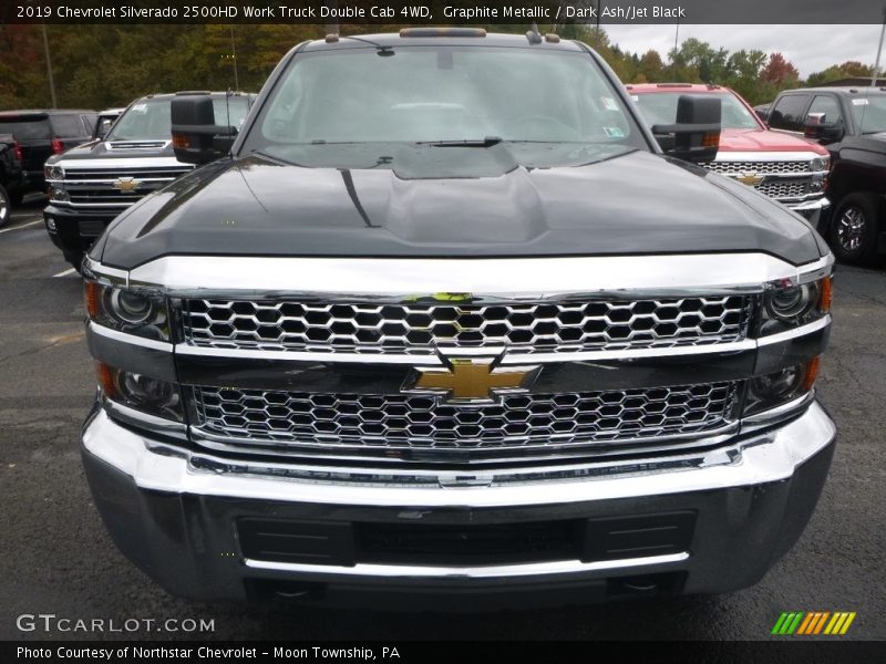 Graphite Metallic / Dark Ash/Jet Black 2019 Chevrolet Silverado 2500HD Work Truck Double Cab 4WD