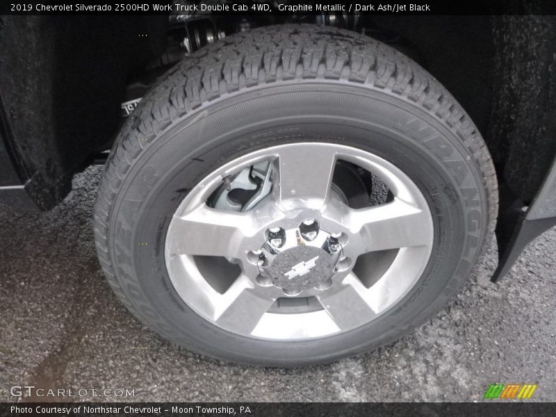 Graphite Metallic / Dark Ash/Jet Black 2019 Chevrolet Silverado 2500HD Work Truck Double Cab 4WD