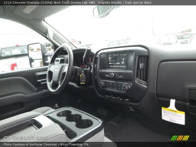 Graphite Metallic / Dark Ash/Jet Black 2019 Chevrolet Silverado 2500HD Work Truck Double Cab 4WD
