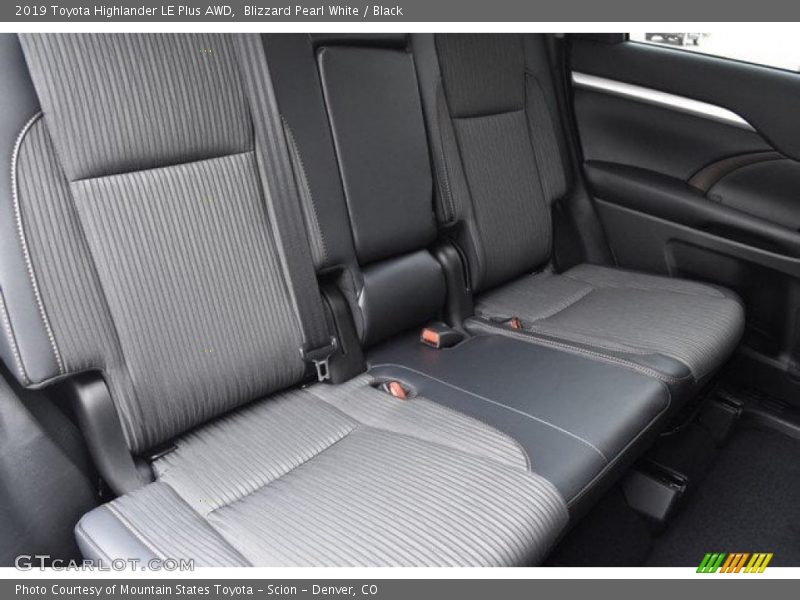 Blizzard Pearl White / Black 2019 Toyota Highlander LE Plus AWD