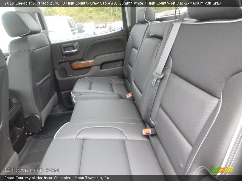 Summit White / High Country Jet Black/­Medium Ash Gray 2019 Chevrolet Silverado 2500HD High Country Crew Cab 4WD