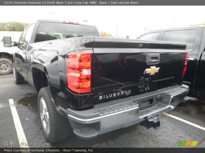 Black / Dark Ash/Jet Black 2019 Chevrolet Silverado 2500HD Work Truck Crew Cab 4WD