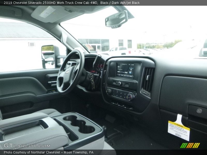 Black / Dark Ash/Jet Black 2019 Chevrolet Silverado 2500HD Work Truck Crew Cab 4WD