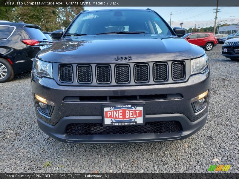 Granite Crystal Metallic / Black 2019 Jeep Compass Altitude 4x4