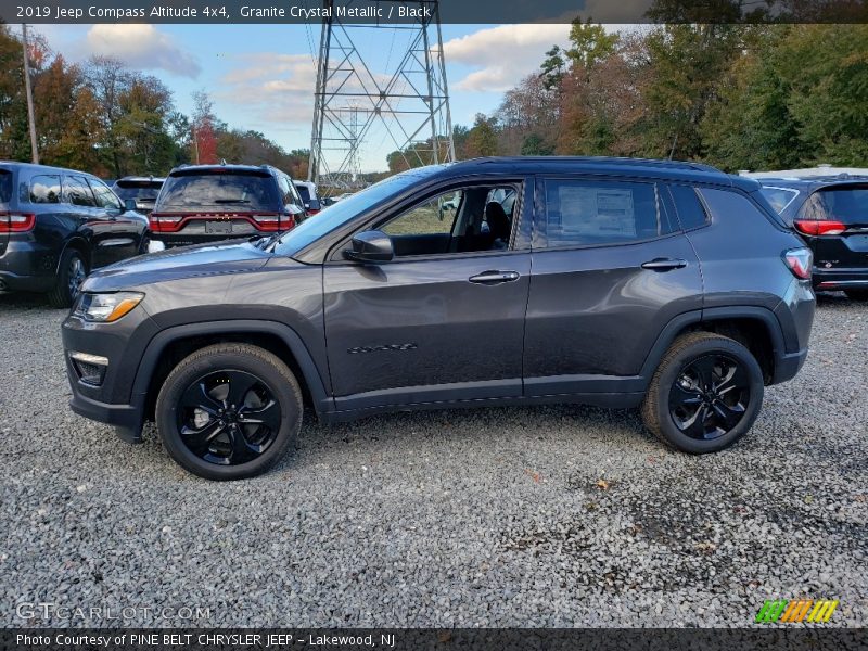Granite Crystal Metallic / Black 2019 Jeep Compass Altitude 4x4
