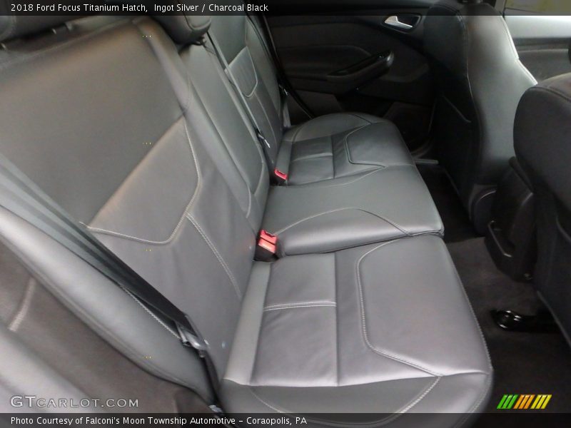 Rear Seat of 2018 Focus Titanium Hatch