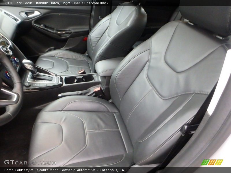 Front Seat of 2018 Focus Titanium Hatch