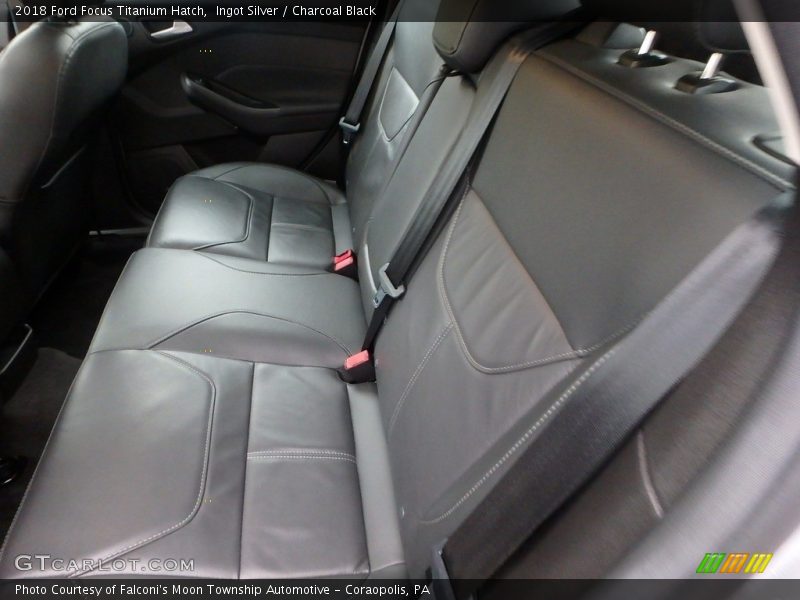 Rear Seat of 2018 Focus Titanium Hatch