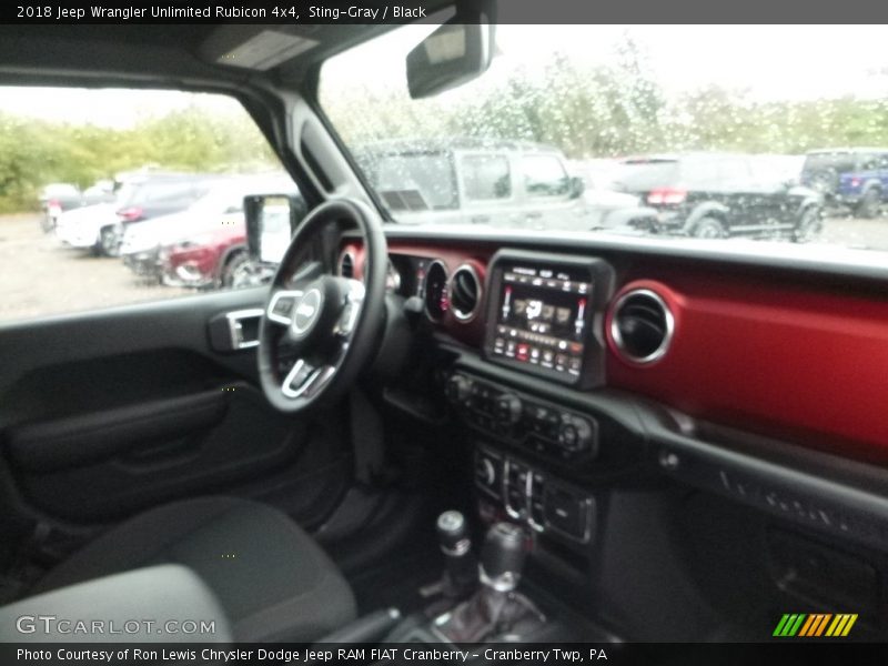 Sting-Gray / Black 2018 Jeep Wrangler Unlimited Rubicon 4x4