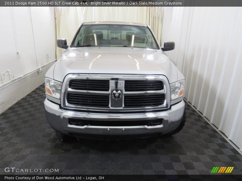 Bright Silver Metallic / Dark Slate/Medium Graystone 2011 Dodge Ram 2500 HD SLT Crew Cab 4x4