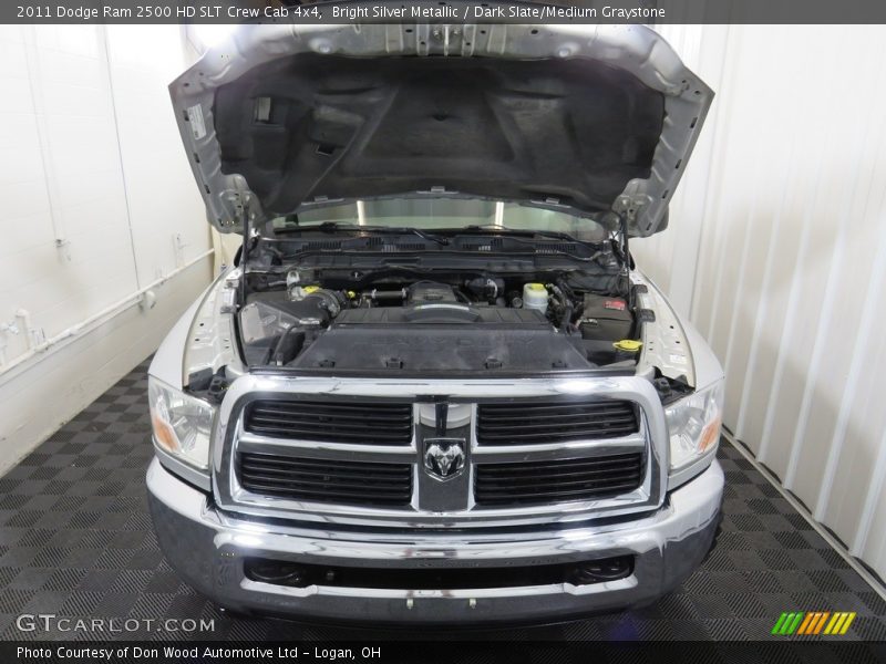 Bright Silver Metallic / Dark Slate/Medium Graystone 2011 Dodge Ram 2500 HD SLT Crew Cab 4x4