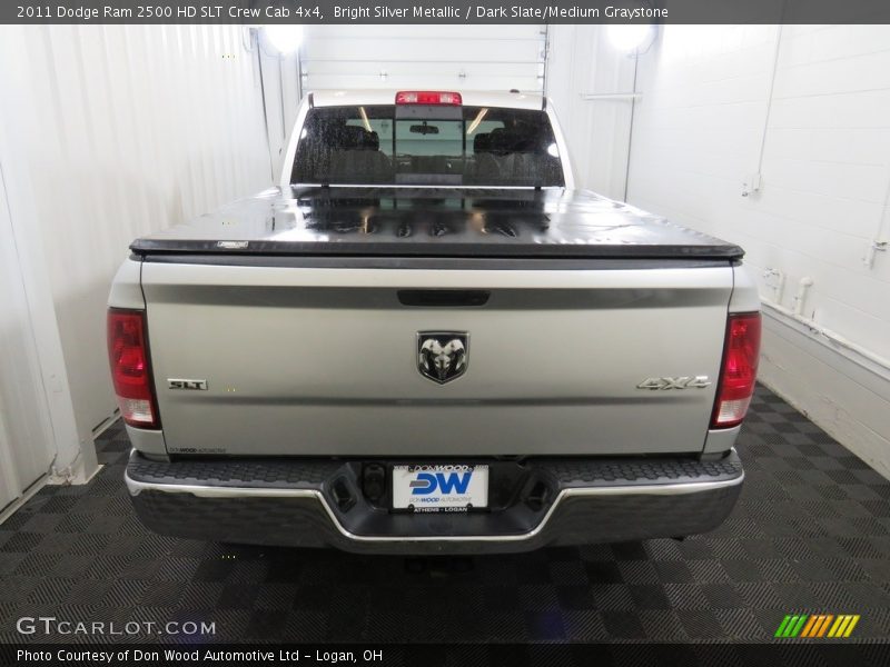 Bright Silver Metallic / Dark Slate/Medium Graystone 2011 Dodge Ram 2500 HD SLT Crew Cab 4x4