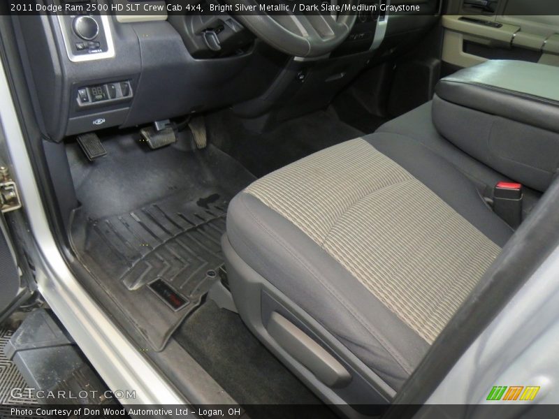Bright Silver Metallic / Dark Slate/Medium Graystone 2011 Dodge Ram 2500 HD SLT Crew Cab 4x4