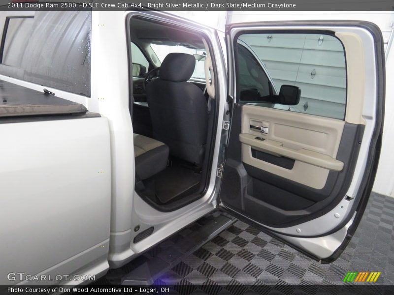 Bright Silver Metallic / Dark Slate/Medium Graystone 2011 Dodge Ram 2500 HD SLT Crew Cab 4x4