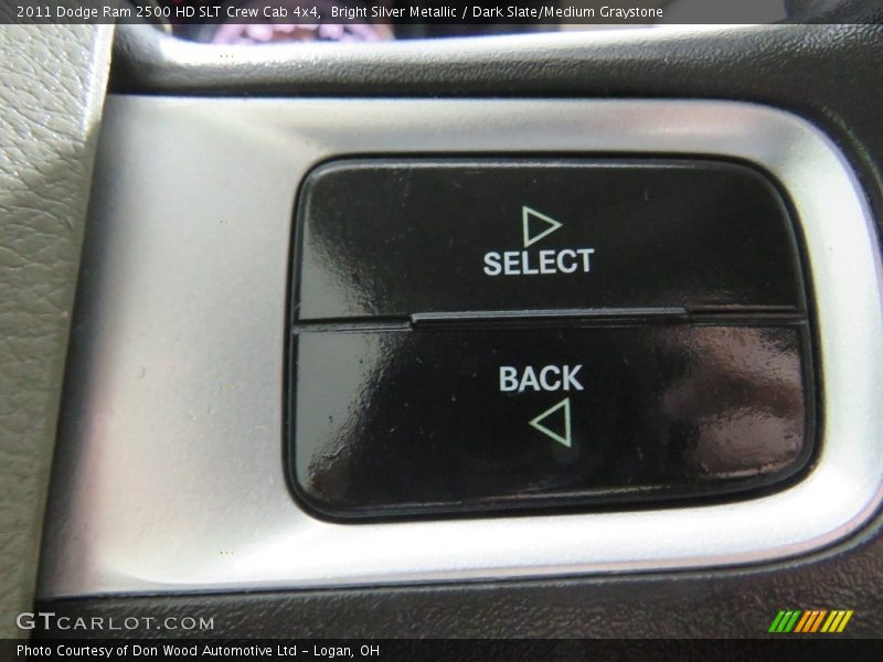 Bright Silver Metallic / Dark Slate/Medium Graystone 2011 Dodge Ram 2500 HD SLT Crew Cab 4x4