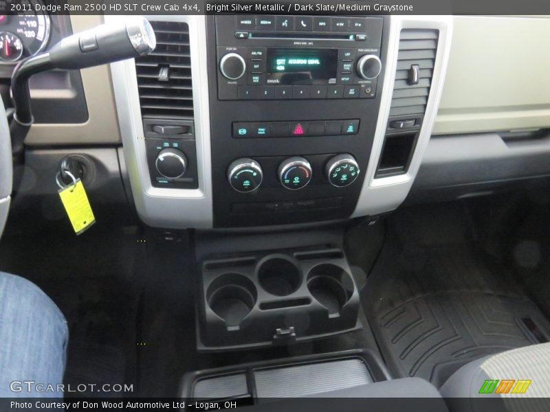 Bright Silver Metallic / Dark Slate/Medium Graystone 2011 Dodge Ram 2500 HD SLT Crew Cab 4x4
