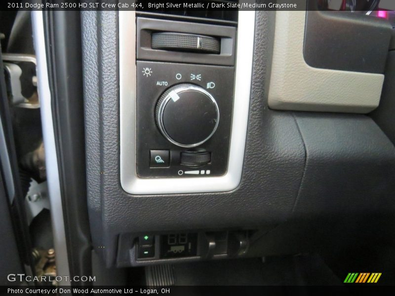 Bright Silver Metallic / Dark Slate/Medium Graystone 2011 Dodge Ram 2500 HD SLT Crew Cab 4x4