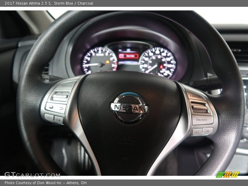 Storm Blue / Charcoal 2017 Nissan Altima 2.5 S