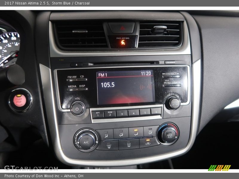 Storm Blue / Charcoal 2017 Nissan Altima 2.5 S