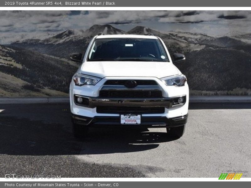 Blizzard White Pearl / Black 2019 Toyota 4Runner SR5 4x4