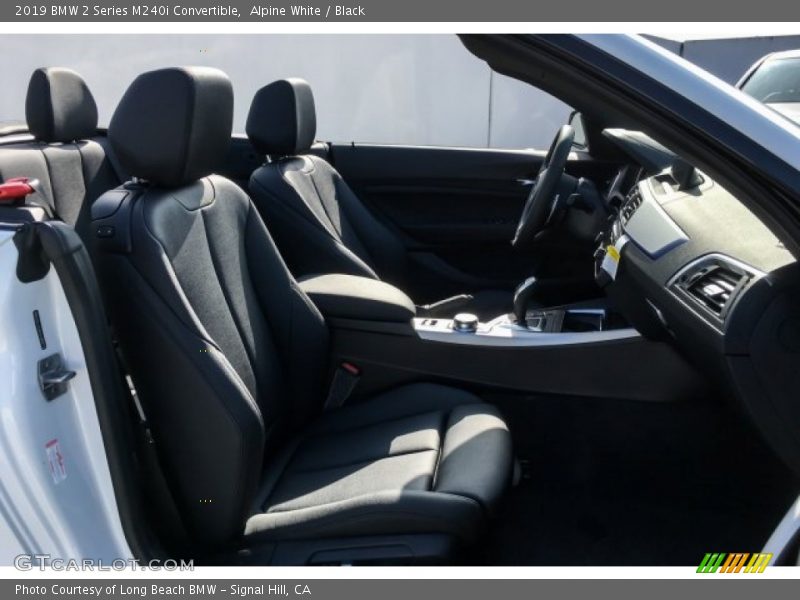 Alpine White / Black 2019 BMW 2 Series M240i Convertible