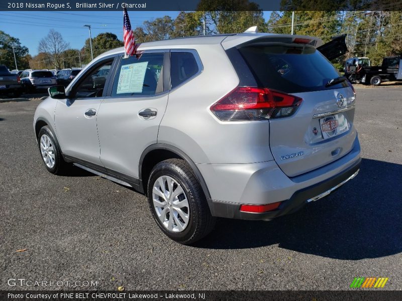 Brilliant Silver / Charcoal 2018 Nissan Rogue S