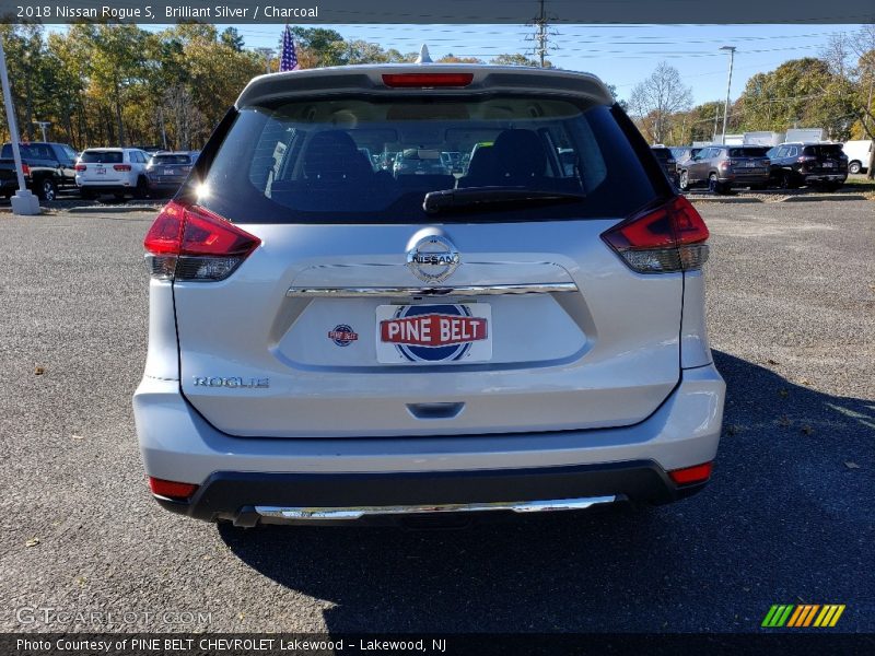 Brilliant Silver / Charcoal 2018 Nissan Rogue S