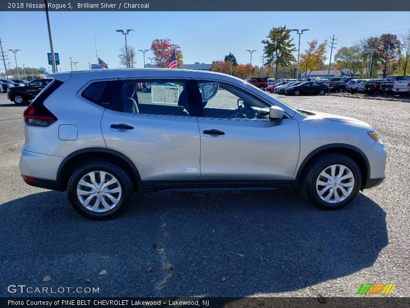 Brilliant Silver / Charcoal 2018 Nissan Rogue S