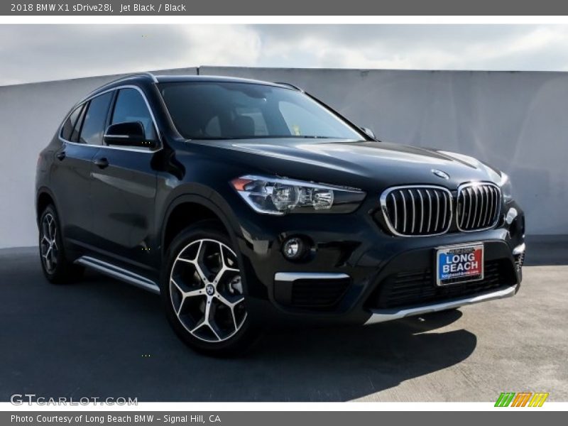Jet Black / Black 2018 BMW X1 sDrive28i