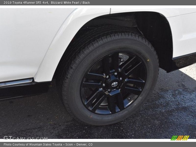 Blizzard White Pearl / Black 2019 Toyota 4Runner SR5 4x4