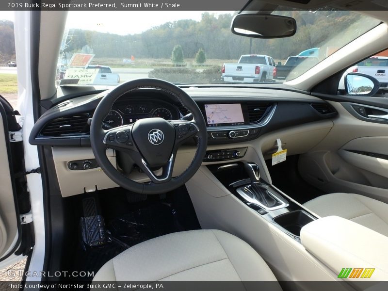  2019 Regal Sportback Preferred Shale Interior