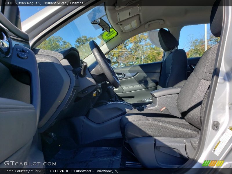 Brilliant Silver / Charcoal 2018 Nissan Rogue S
