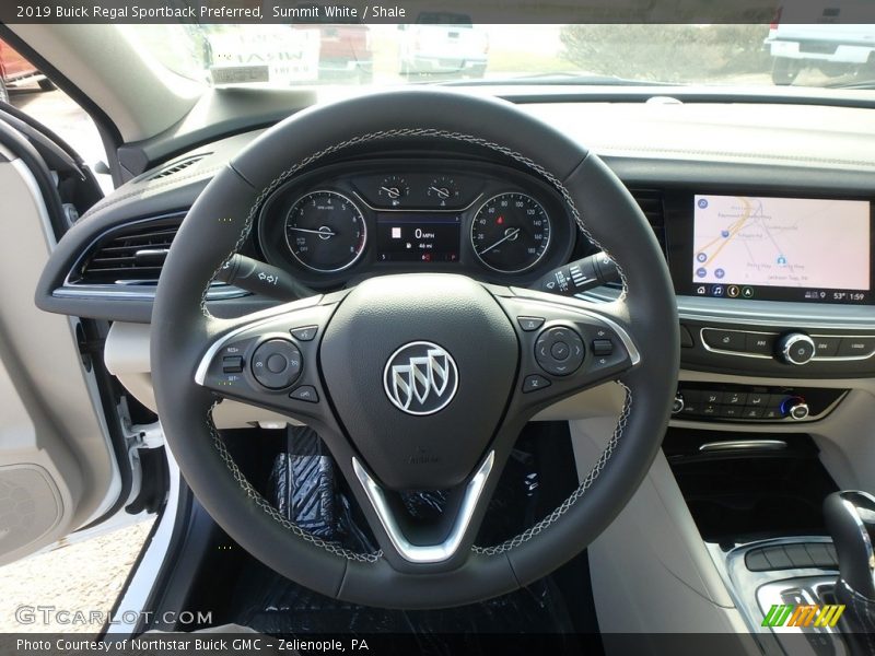  2019 Regal Sportback Preferred Steering Wheel