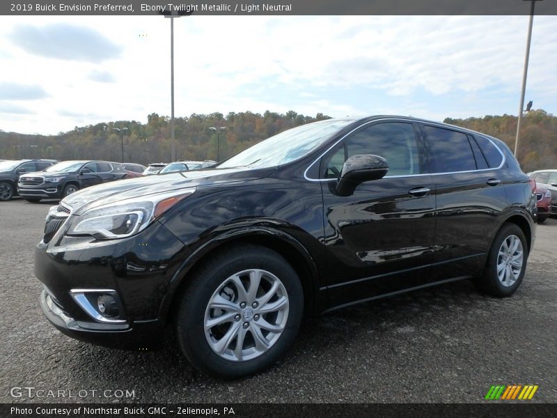 Ebony Twilight Metallic / Light Neutral 2019 Buick Envision Preferred